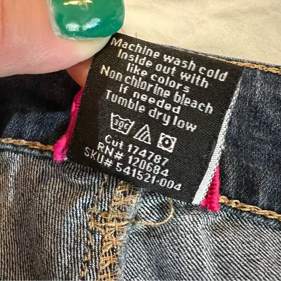 Torrid Denim Dark Wash skinny Jean size 18R - Picture 5 of 13